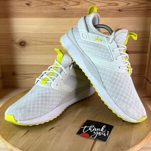 Puma Tsugi Netfit Lace Up Lapis White Sneaker Shoes Mens Size 10
